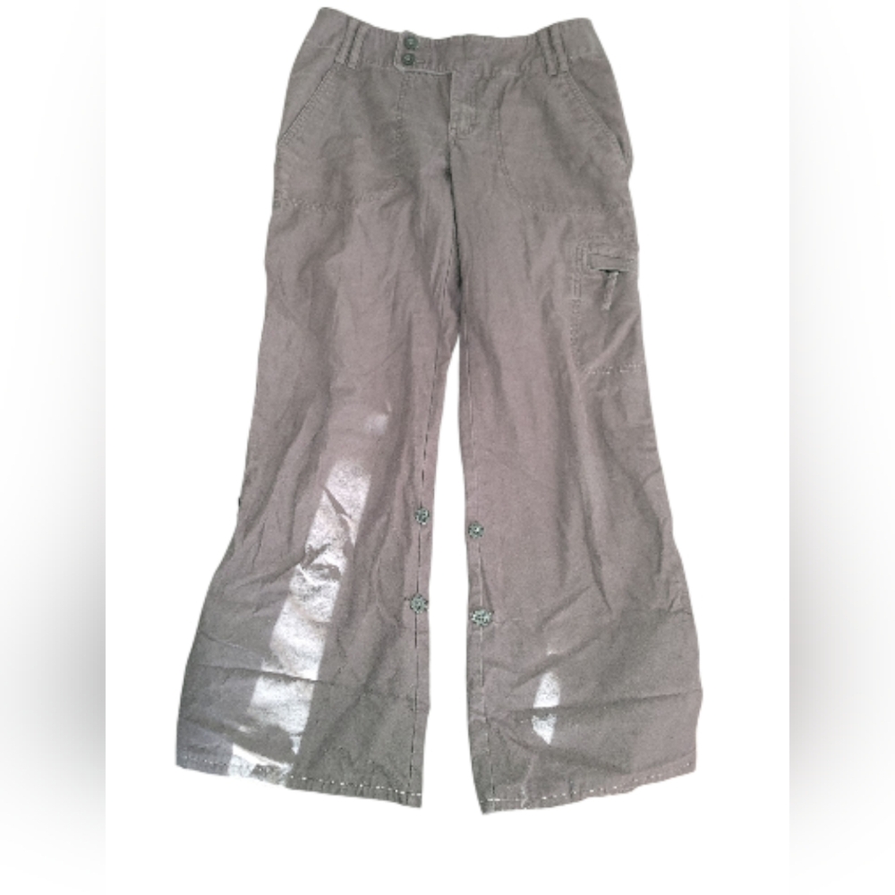 The North Face Womens Gray Bootcut Pants SZ 4